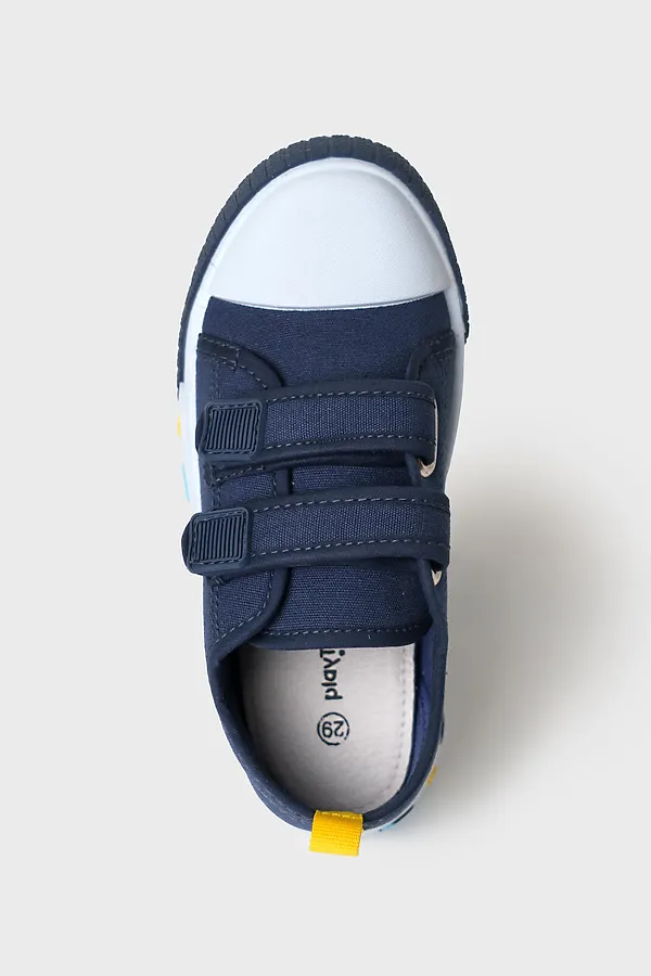 Полуботинки для мальчиков PLAYTODAY, тёмно-синий - фото 2