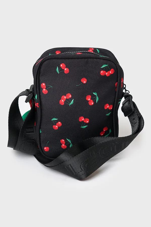 Сумка с брелоком для девочек PLAYTODAY, черный,красный - фото 2