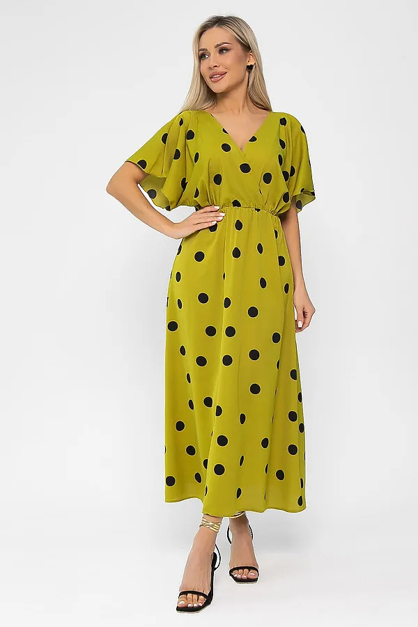 Платье Летнее настроение LADY TAIGA, лайм - фото 2