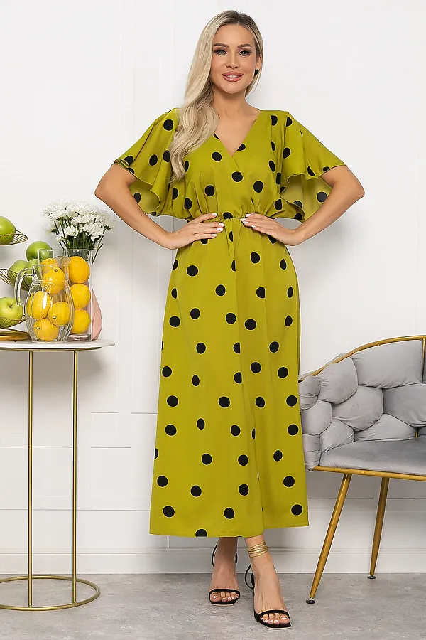 Платье Летнее настроение LADY TAIGA, лайм - фото 2