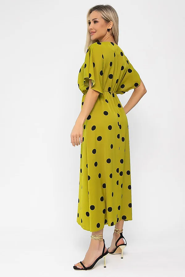 Платье Летнее настроение LADY TAIGA, лайм - фото 2