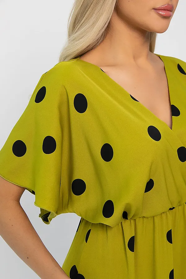 Платье Летнее настроение LADY TAIGA, лайм - фото 2