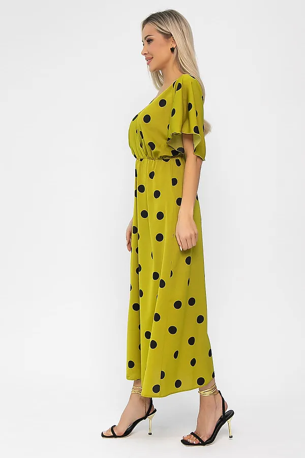 Платье Летнее настроение LADY TAIGA, лайм - фото 2