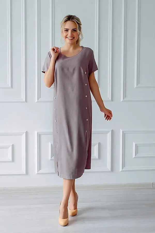 Платье Инга НАТАЛИ, бежевый - фото 2