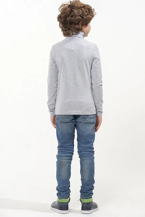 Водолазка VAY, св.серый меланж - фото 2