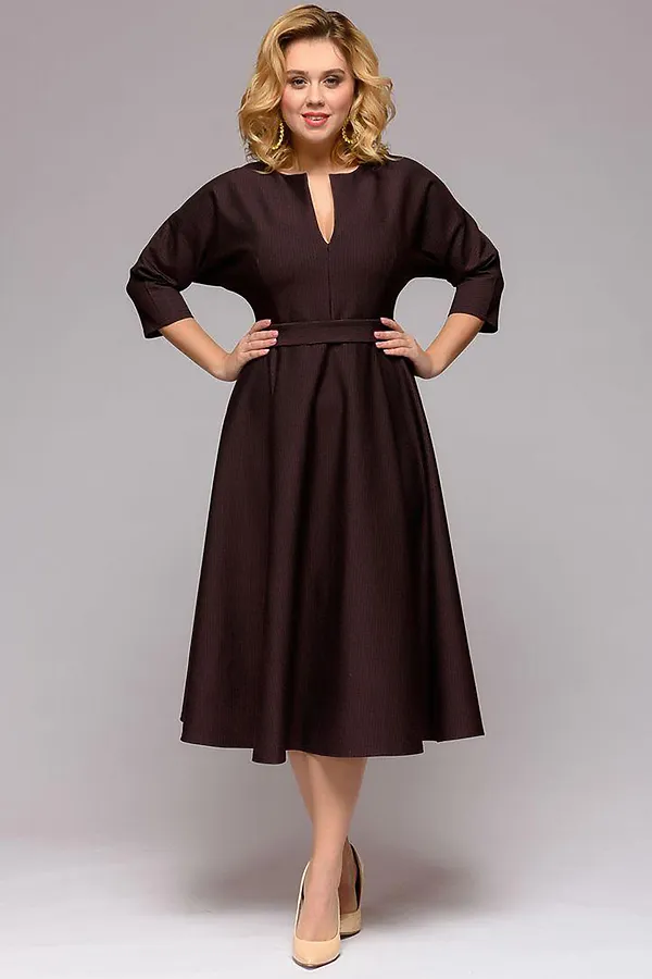 Платье 1001 DRESS, бордовый - фото 2