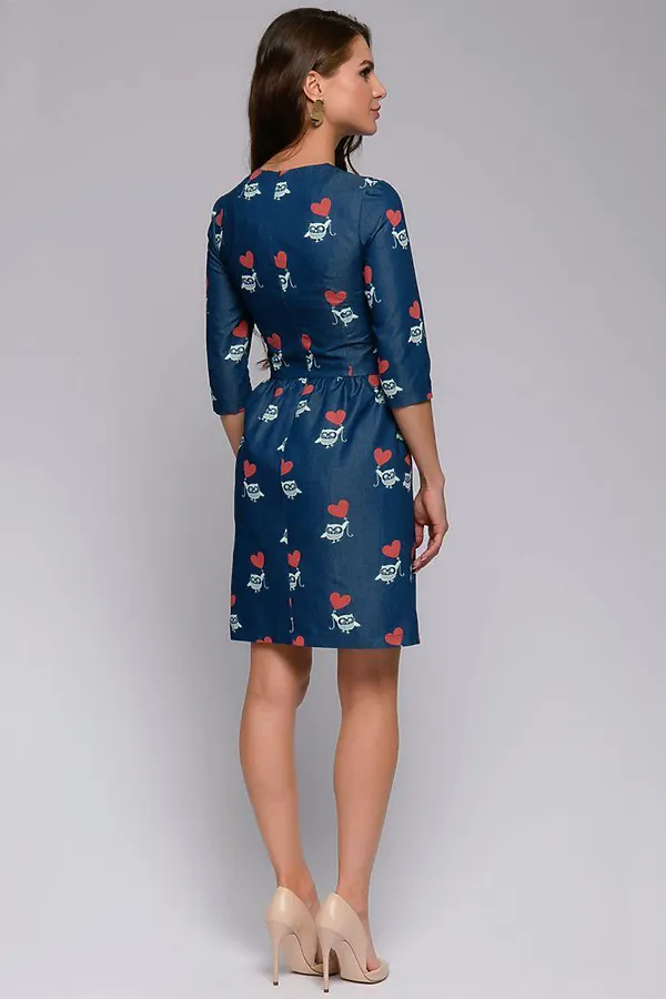 Платье 1001 DRESS, синий - фото 2