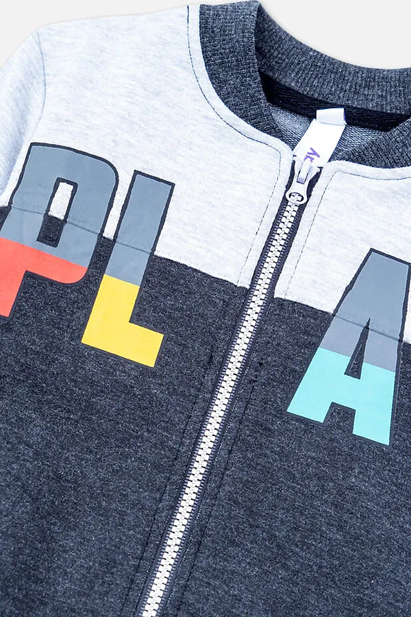 Толстовка PLAYTODAY, светло-серый - фото 2