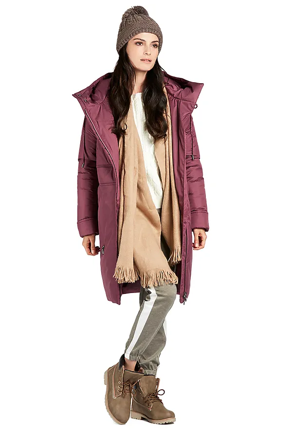 Пальто DIMMA, прелая вишня - фото 2