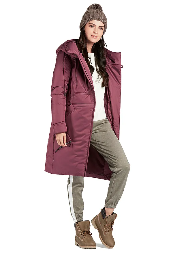 Пальто DIMMA, прелая вишня - фото 2