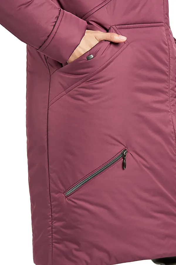 Пальто DIMMA, прелая вишня - фото 2