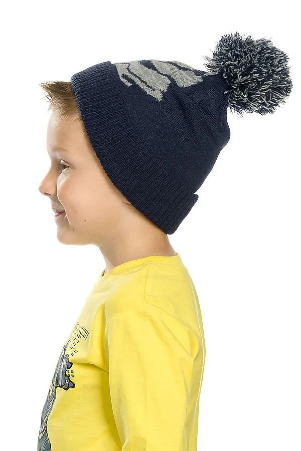 Шапка PELICAN, синий - фото 2