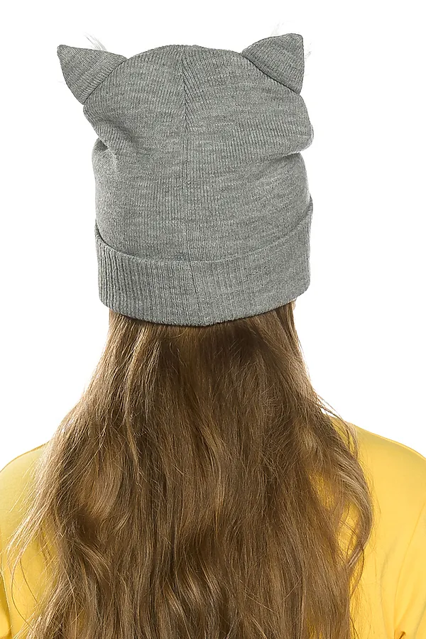 Шапка PELICAN, серый - фото 2