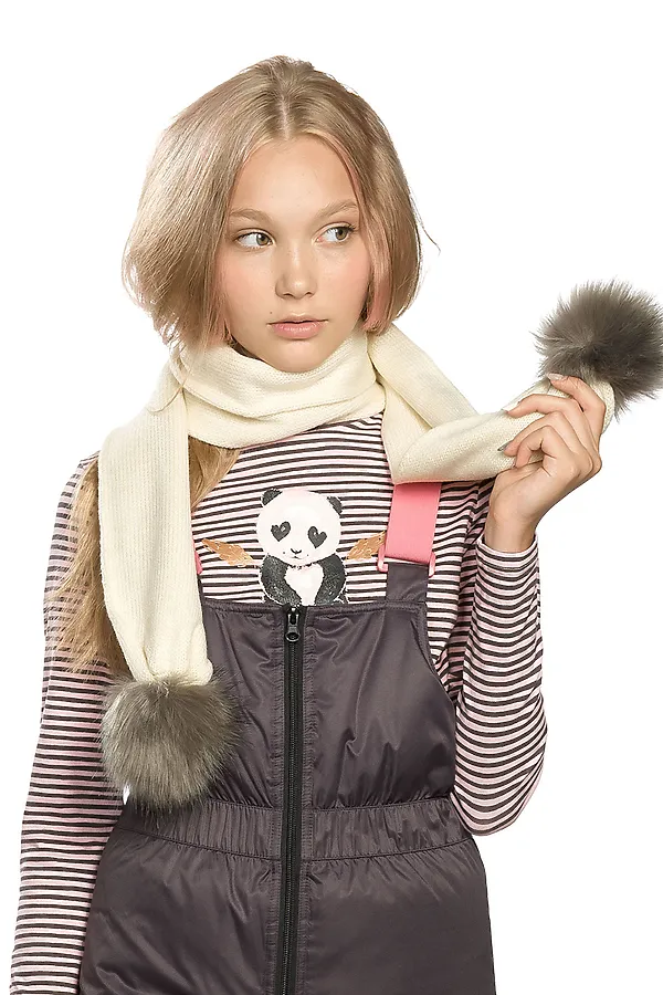 Шарф PELICAN, молочный - фото 2