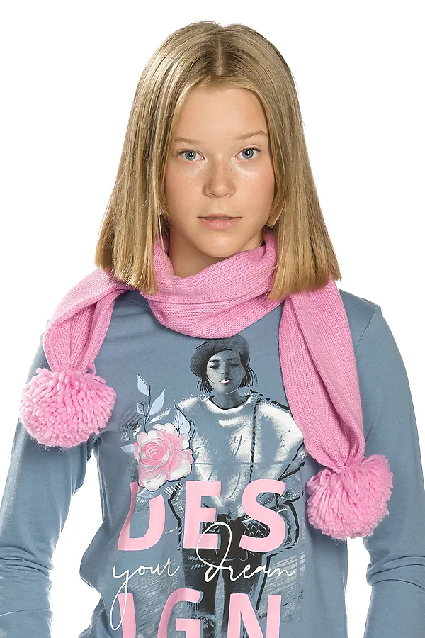 Шарф PELICAN, розовый - фото 2