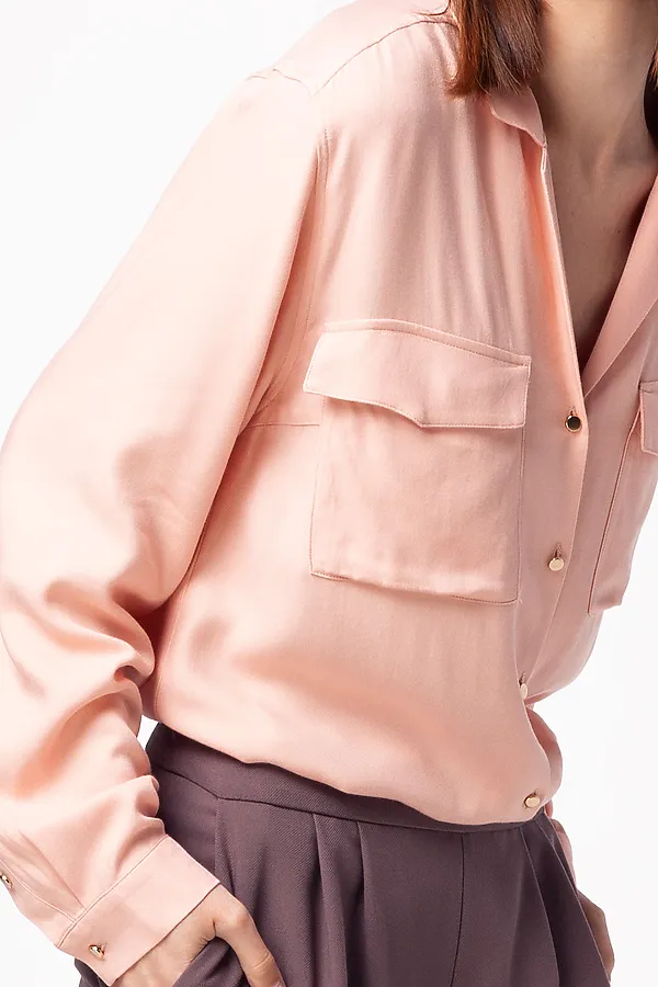Блуза VILATTE, пудровый - фото 2