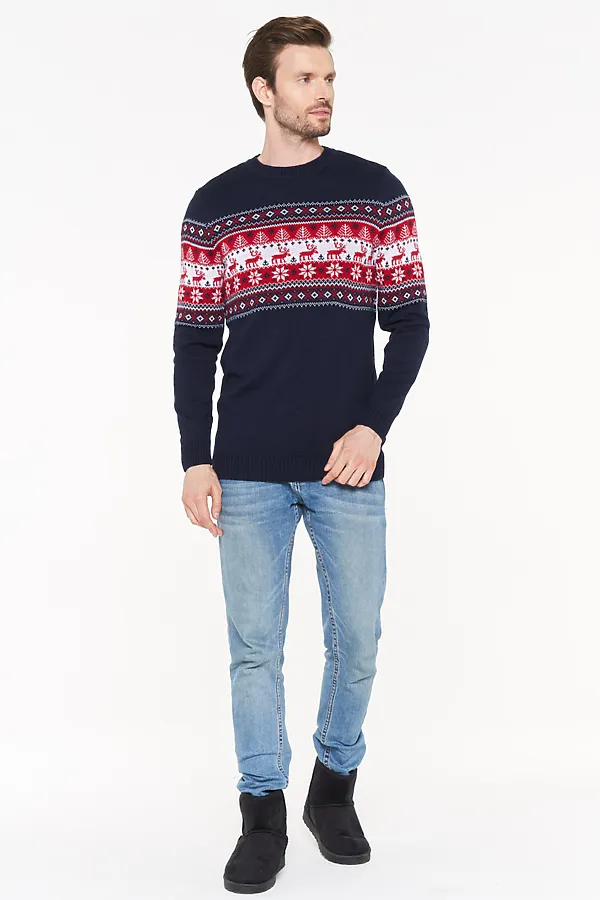 Джемпер VAY, т.синий - фото 2