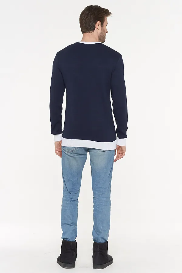 Джемпер VAY, т.синий - фото 2