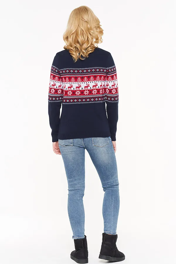 Джемпер VAY, т.синий - фото 2