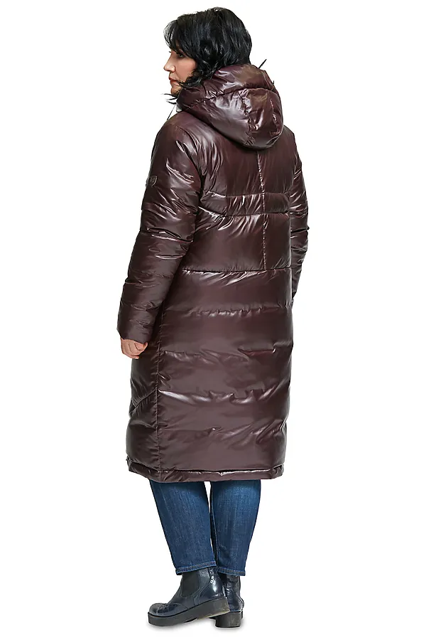 Пальто DIMMA, баклажановый - фото 2