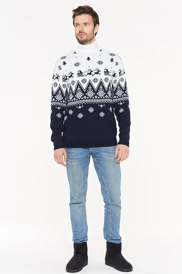 Джемпер VAY, т.синий - фото 2