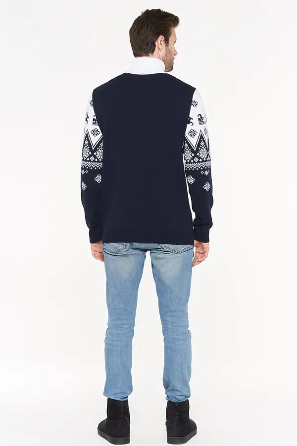 Джемпер VAY, т.синий - фото 2