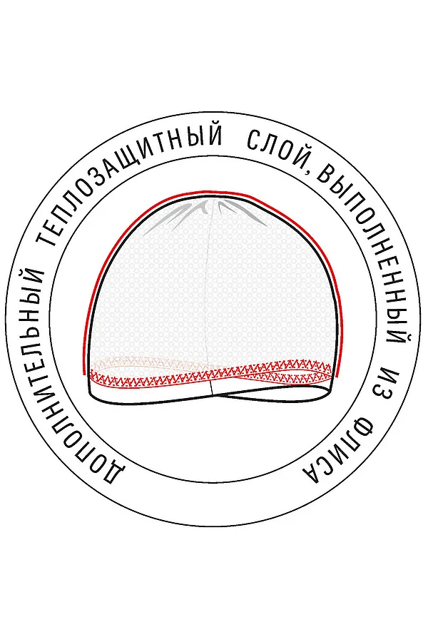 Шапка CLEVER, чёрный - фото 2
