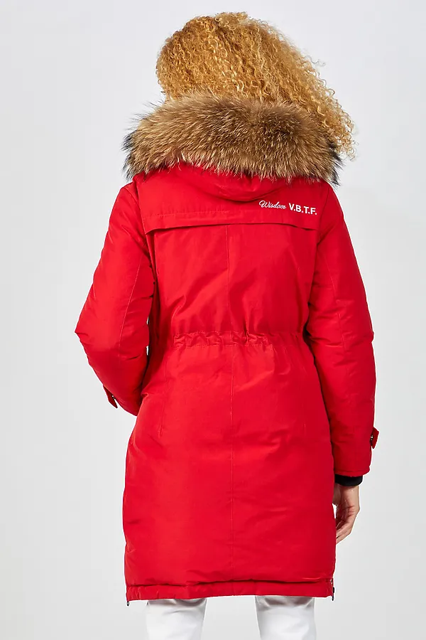 Пуховик TOM FARR, красный - фото 2