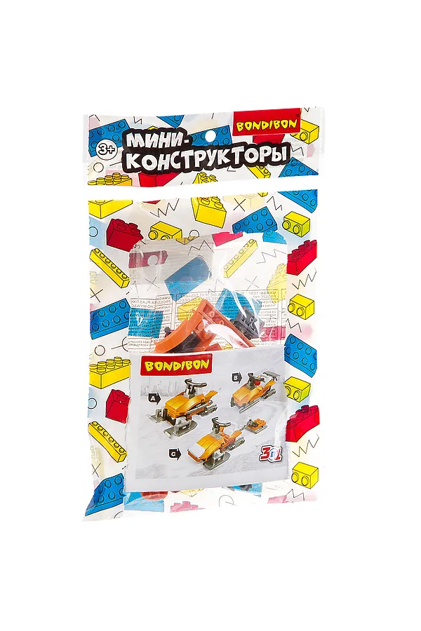 Мини-конструктор BONDIBON, мульти - фото 2