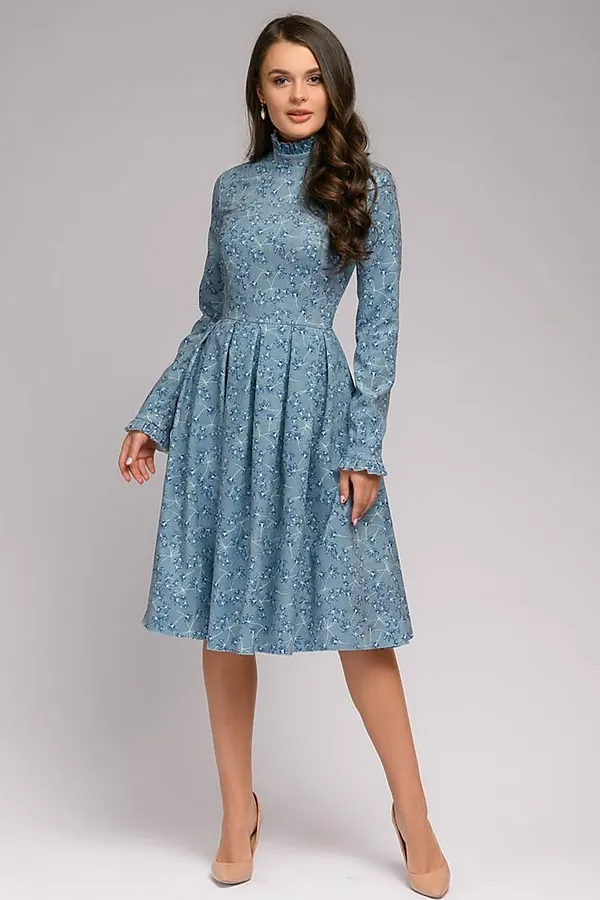 Платье 1001 DRESS, серый - фото 2