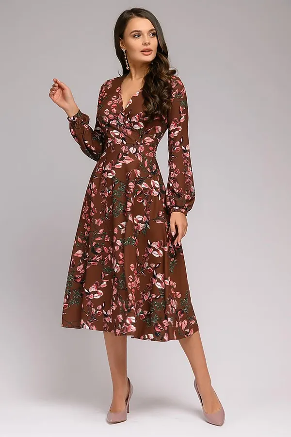 Платье 1001 DRESS, коричневый - фото 2