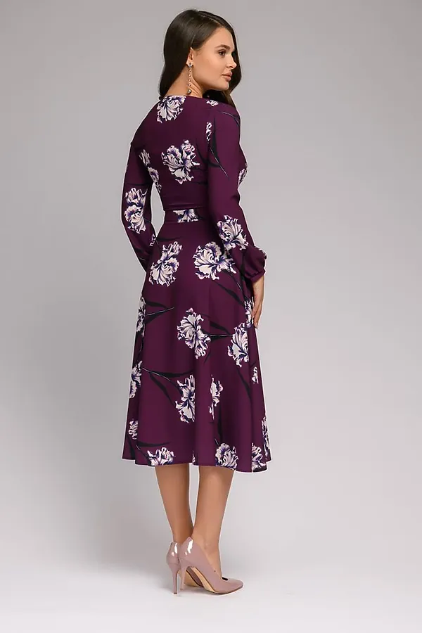 Платье 1001 DRESS, сливовый - фото 2