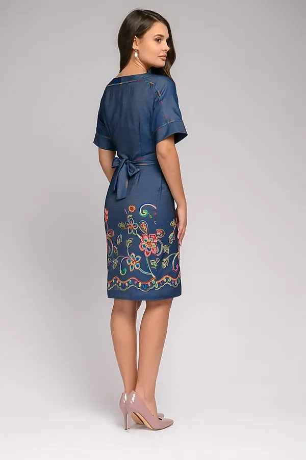 Платье 1001 DRESS, синий - фото 2