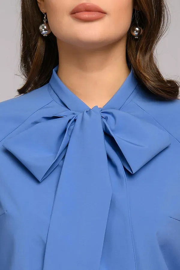Блуза 1001 DRESS, голубой - фото 2