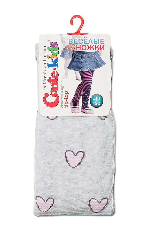 Колготки CONTE KIDS, светло-серый - фото 2