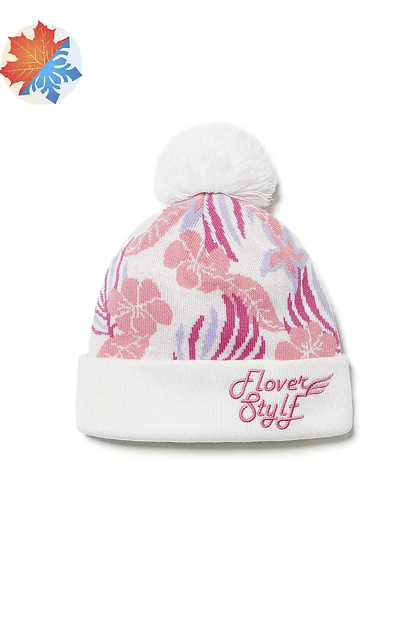 Шапка ESLI, бело-розовый - фото 2