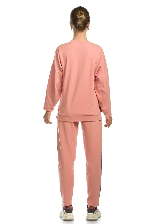 Комплект (толстовка+брюки) PELICAN, персиковый - фото 2