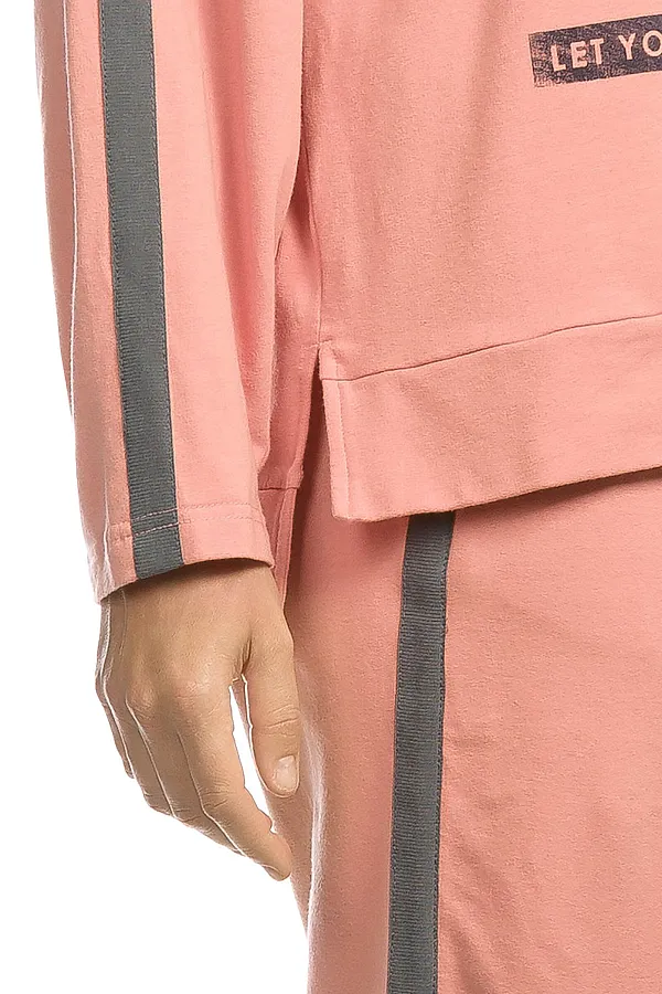 Комплект (толстовка+брюки) PELICAN, персиковый - фото 2