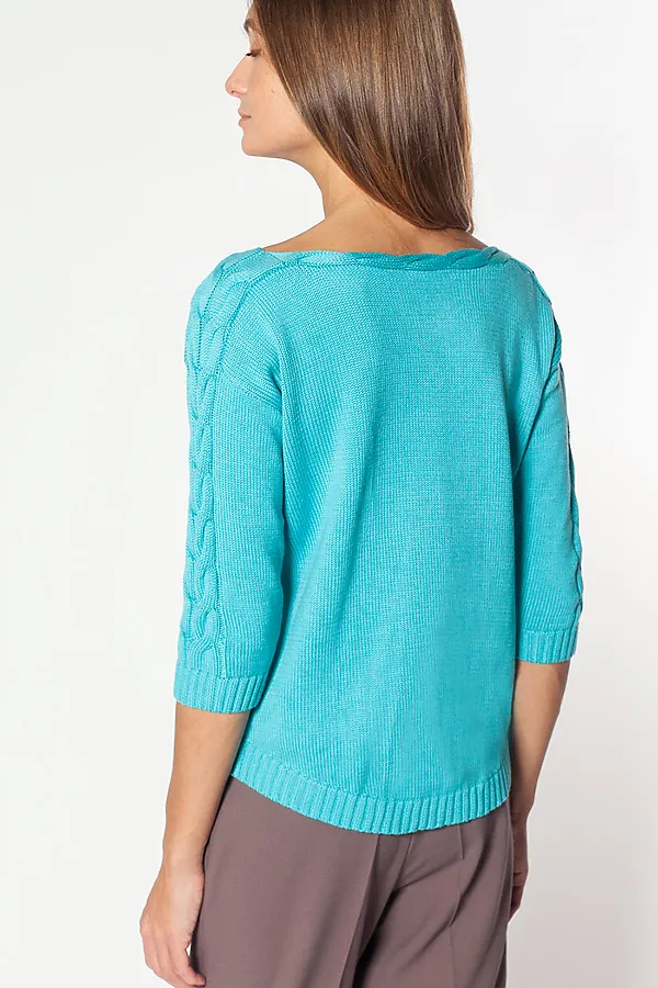 Джемпер VILATTE, аквамарин - фото 2