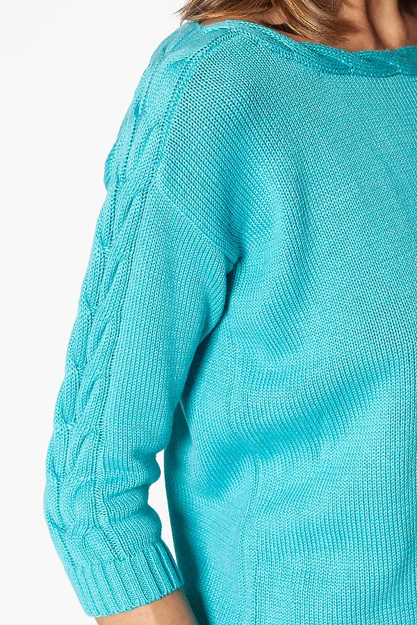 Джемпер VILATTE, аквамарин - фото 2