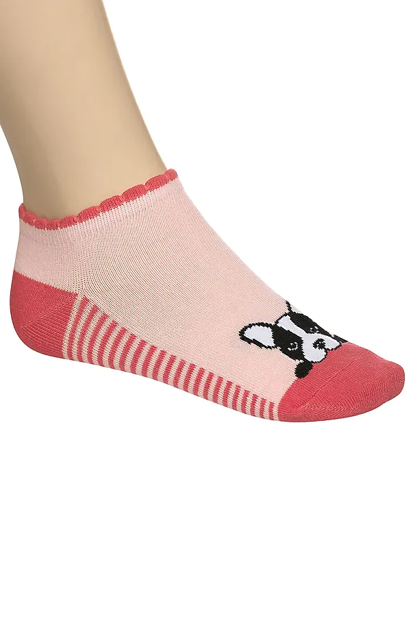 Носки 2 п. PELICAN, красный/красный - фото 2