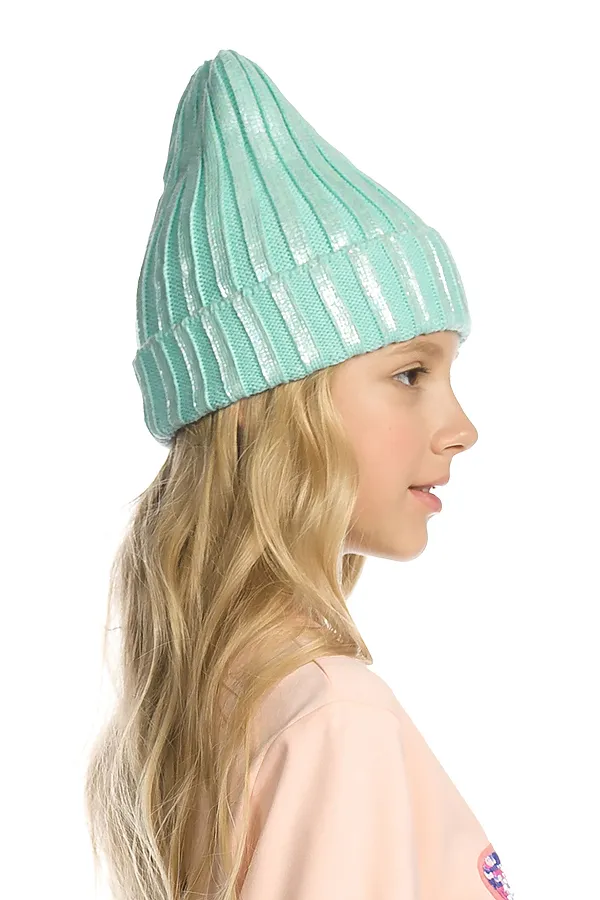 Шапка PELICAN, лазурный - фото 2