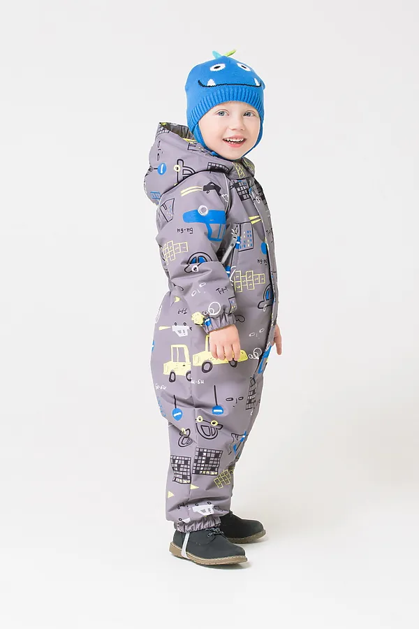Комбинезон CROCKID, серый - фото 2