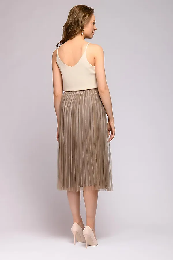 Юбка 1001 DRESS, мокко - фото 2