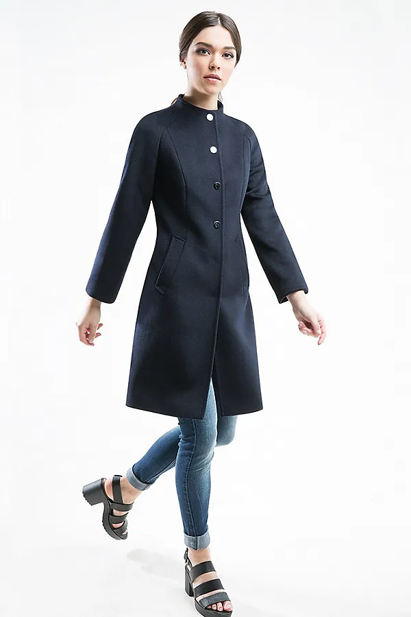 Пальто POMPA, черный - фото 2