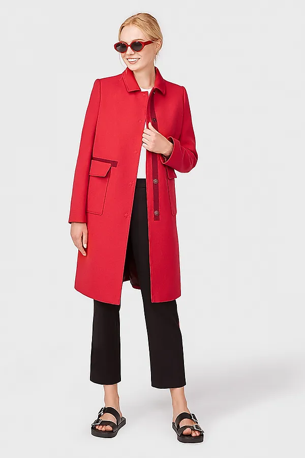 Пальто POMPA, красный - фото 2