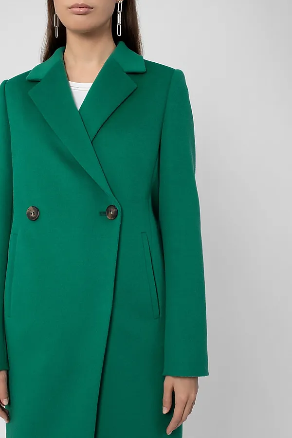 Пальто POMPA, травяной - фото 2