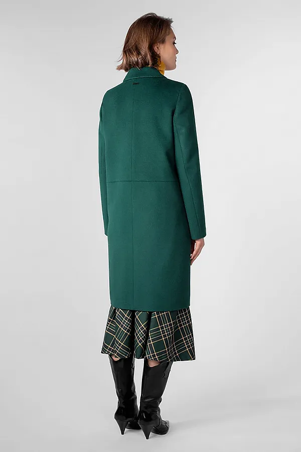 Пальто POMPA, изумрудный - фото 2
