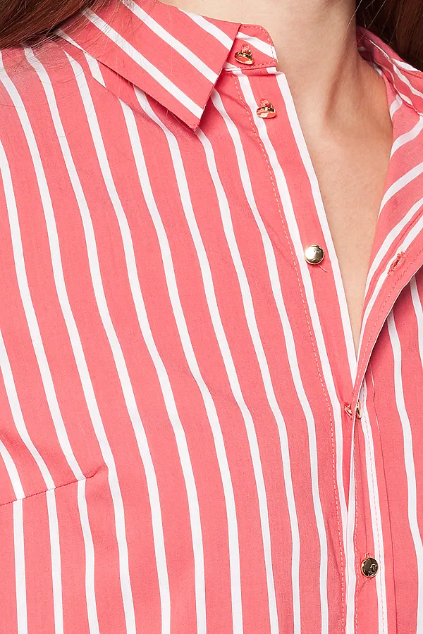 Блуза VILATTE, красный-белый - фото 2