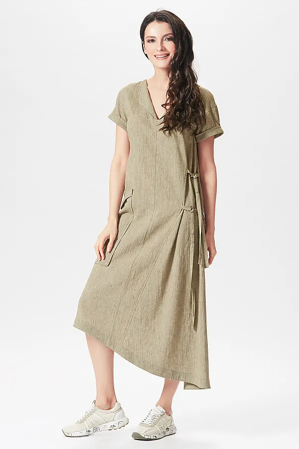 Платье DIMMA, хаки - фото 2